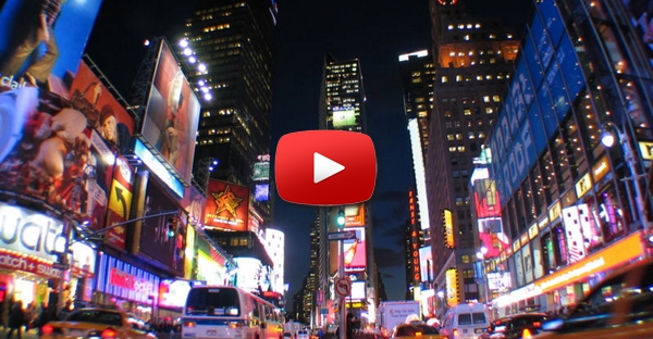 Uma visão diferente da cidade de Nova York.