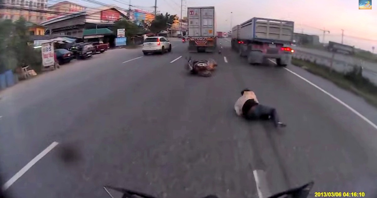 Cão leal recusa abandonar o dono e persegue a ambulância que o transporta