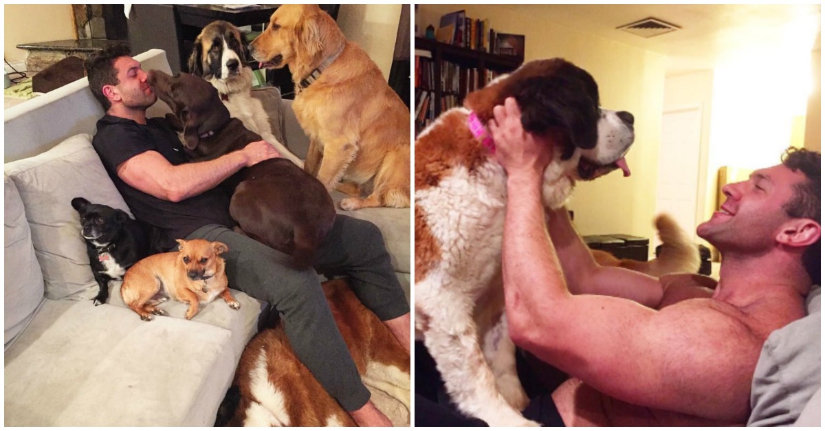 Homem não consegue parar de resgatar animais e fica a viver com 9