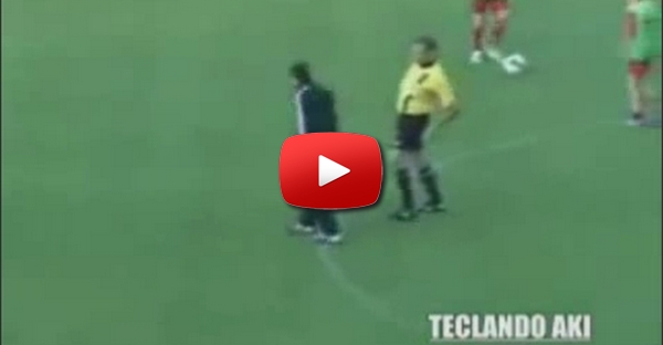 Cenas engraçadas no futebol