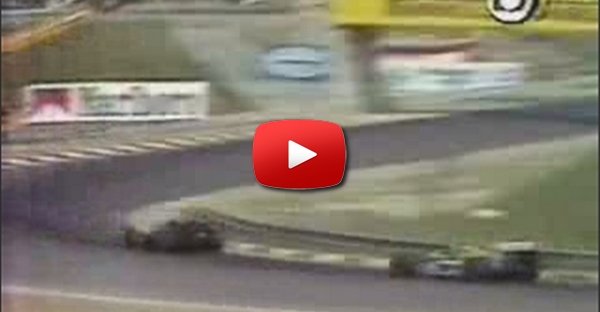 Ultrapassagem piquet sobre senna
