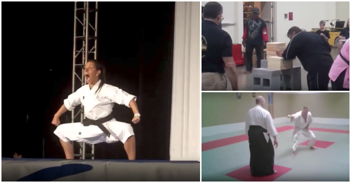 Os mais infelizes mestres de artes marciais de sempre... QUE CROMOS!