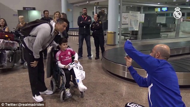 O gesto de Cristiano Ronaldo que está a sensibilizar a internet