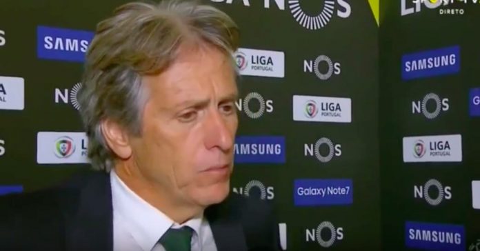 Jorge Jesus e a dificuldade em explicar o que aconteceu a João Mário