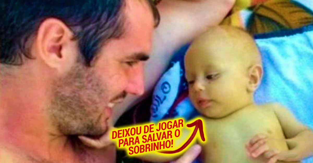 Jogador deixa o futebol para salvar a vida do sobrinho