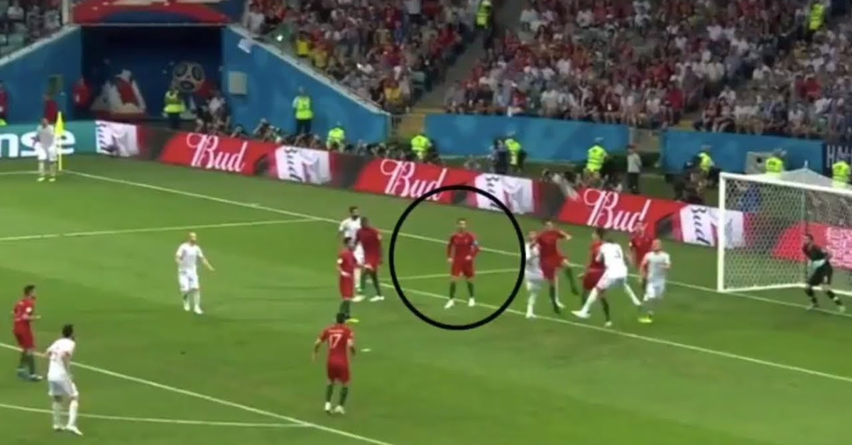 O sprint incrível de Cristiano Ronaldo que disparou radares
