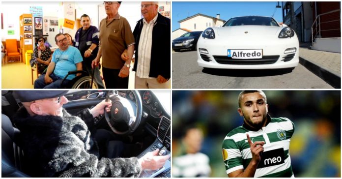 Idosos portugueses também vão à festa de despedida do Labyad