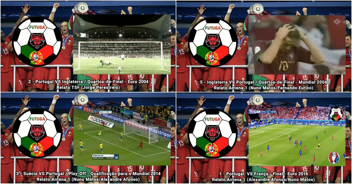 5 relatos inesquecíveis da Seleção Portuguesa de Futebol