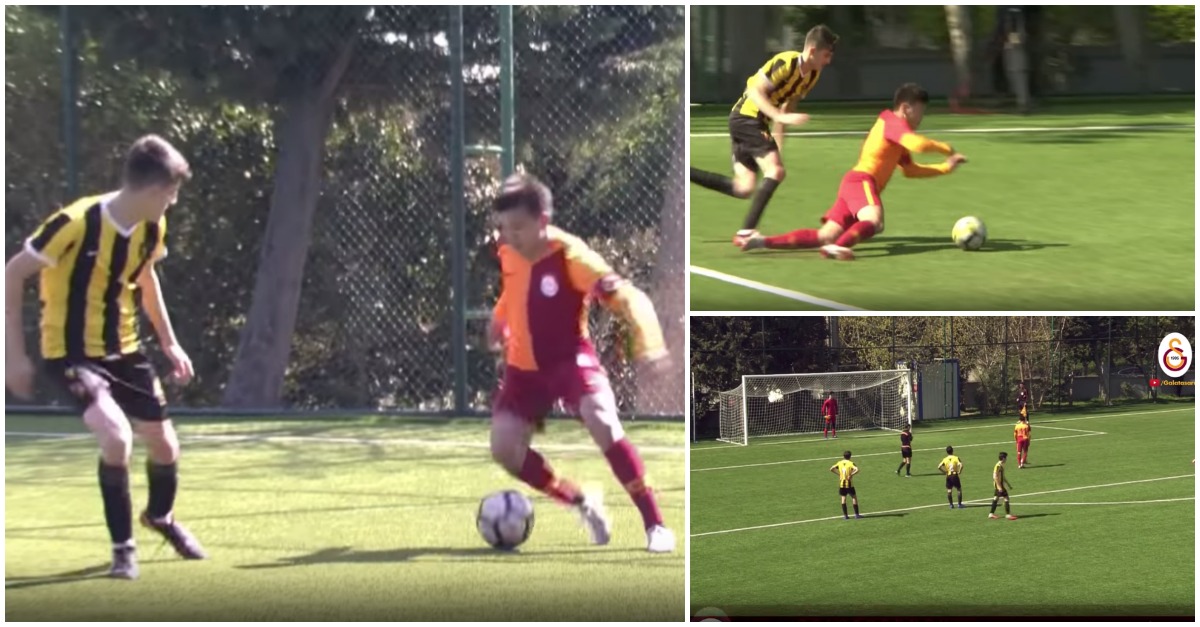 Fair-play ao mais alto nível em jogo de sub-14 entre Galatasaray e ?stanbulspor