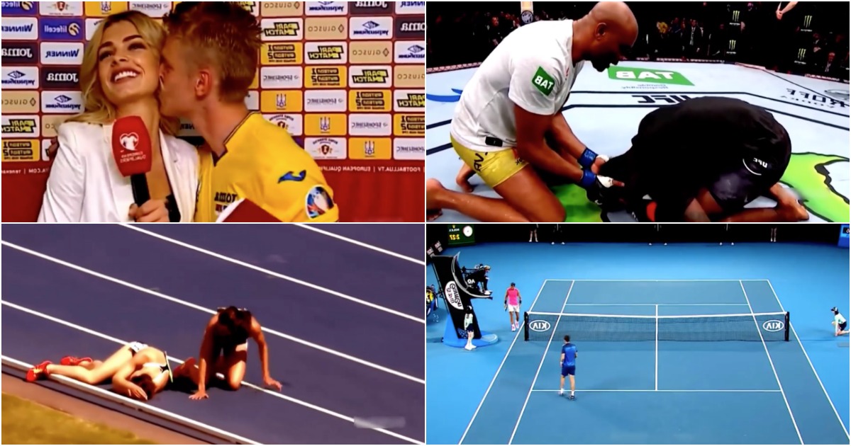 Momentos incríveis no desporto que não deixam ninguém indiferente