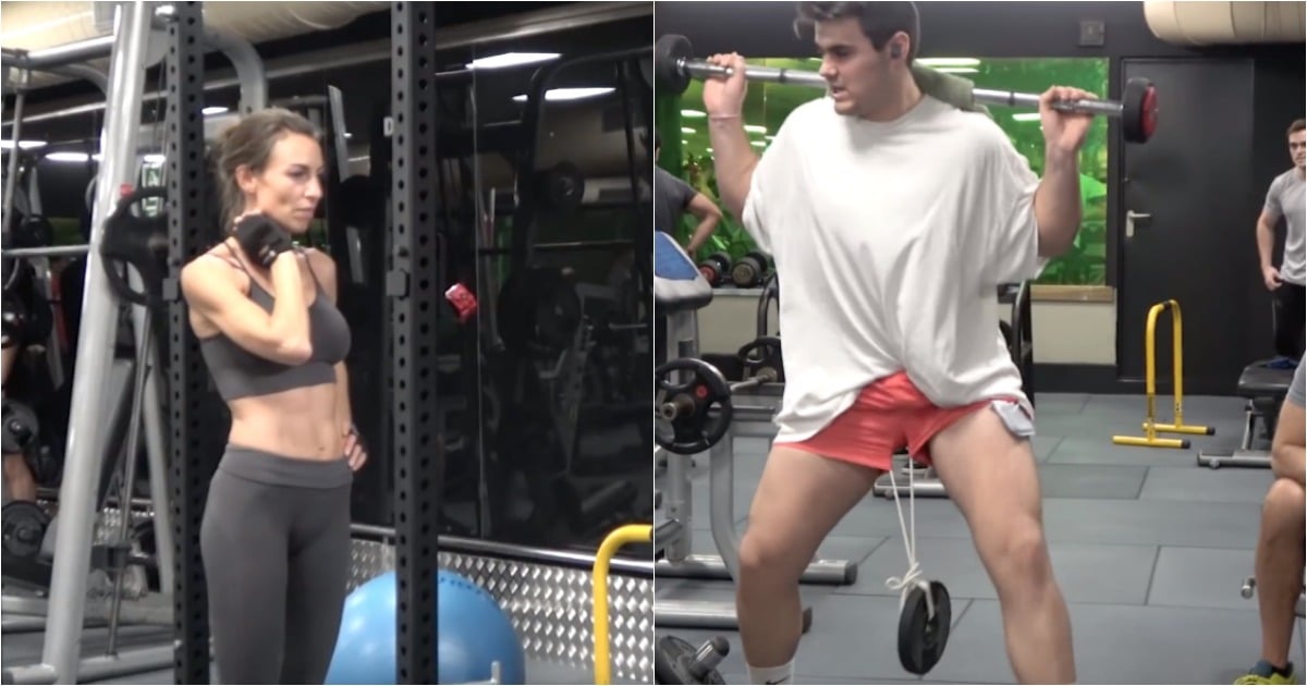Exercícios nunca vistos no ginásio que deixam todos de queixo caído