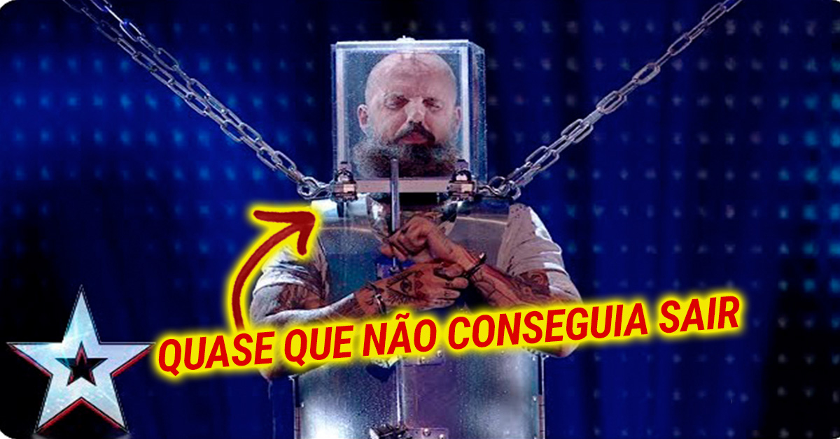 Paramédicos entram em palco para ajudar concorrente que desafiava a morte