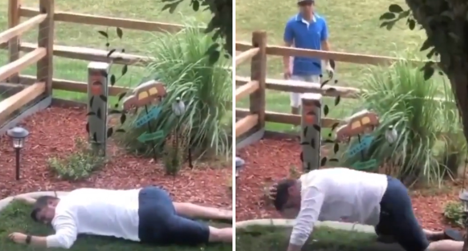 Homem Faz Partida a Golfistas Sempre Que Bola Cai No Seu Jardim