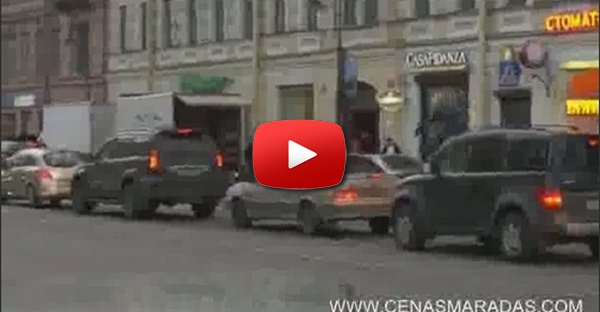 Bicicleta extensível - Só mesmo na Rússia