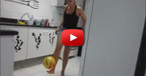 Treino de embaixadinhas