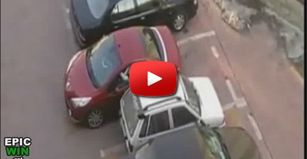 Vingança no parque de estacionamento