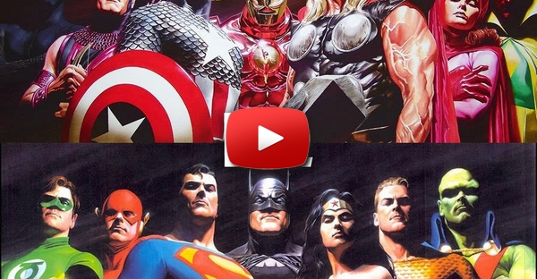 Avengers vs. Superman, uma luta brutal!