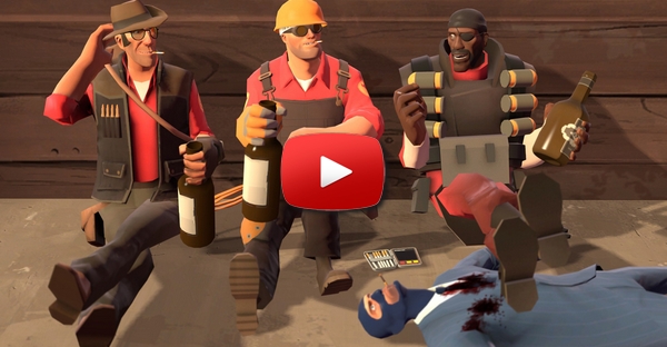 Team Fortress ao vivo!