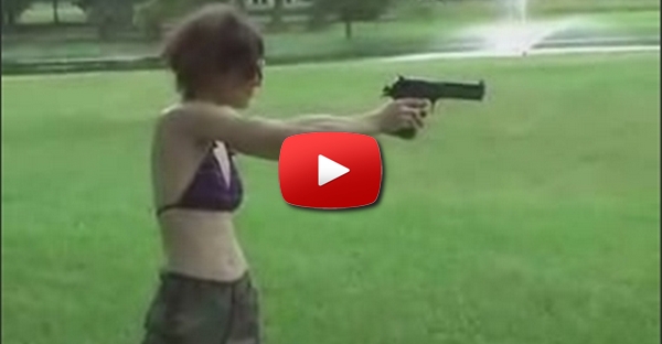 O motivo pelo qual as mulheres não devem mexer com armas de fogo