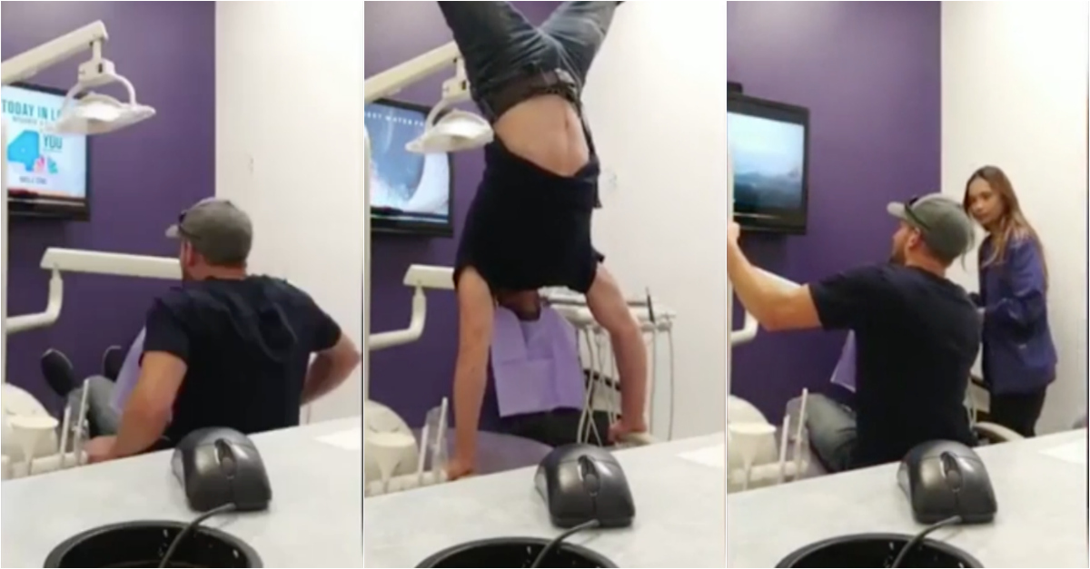Um idiota é um idiota... até no dentista
