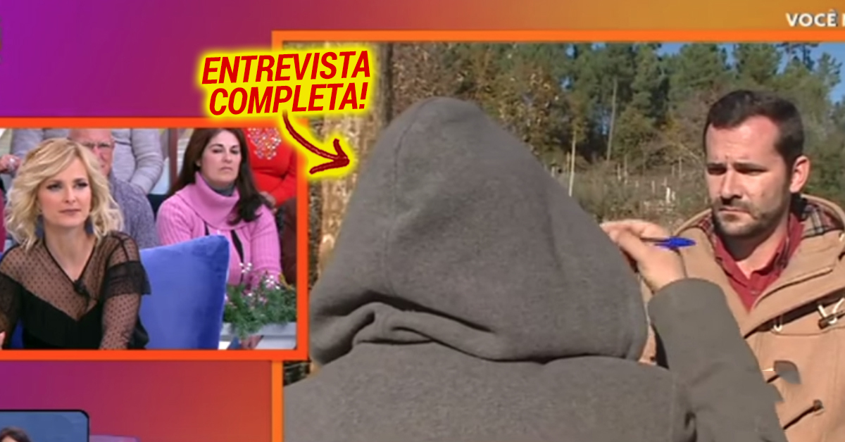 Homem é “abusado” pelo parceiro e dá entrevista surreal em direto