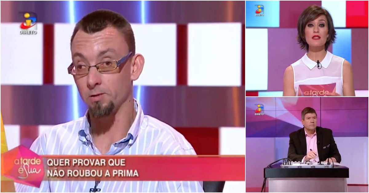 Foi à Máquina da Verdade provar que não roubou enxadas à prima