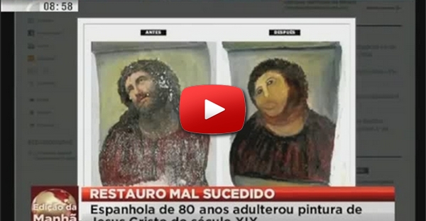 Um Ar mais Abstracto a Jesus Cristo