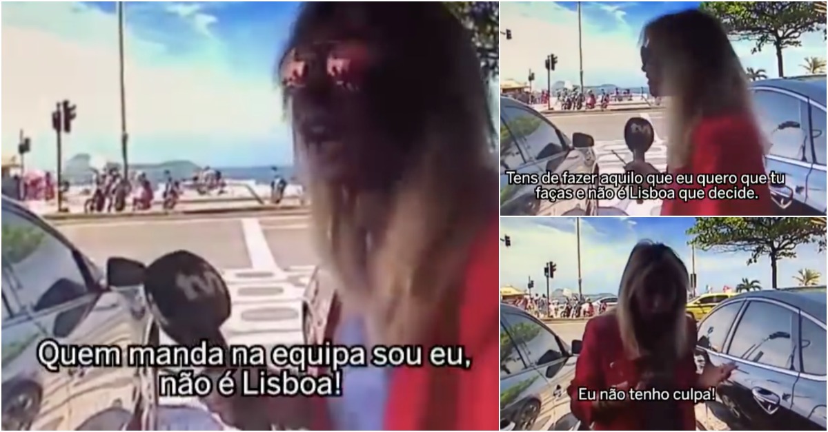 Quem manda aqui sou eu... Judite de Sousa coloca repórter em sentido