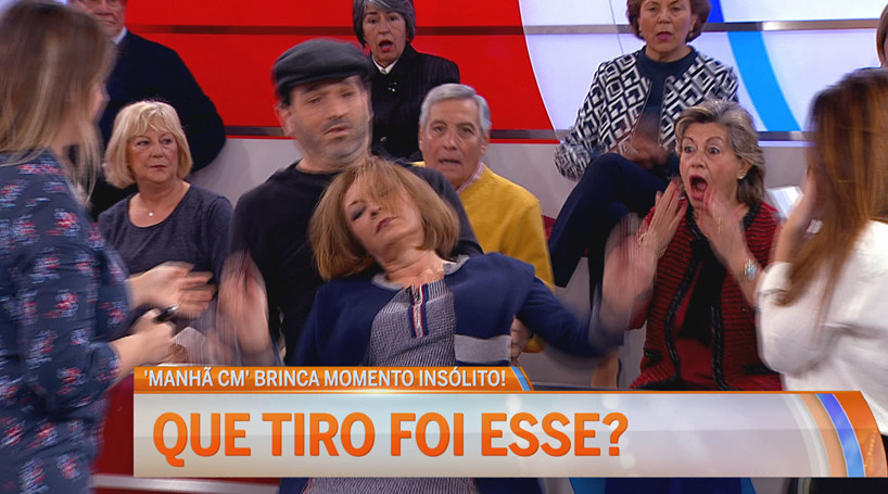 Que tiro foi esse? Vergonha alheia atinge nível máximo na CMTV
