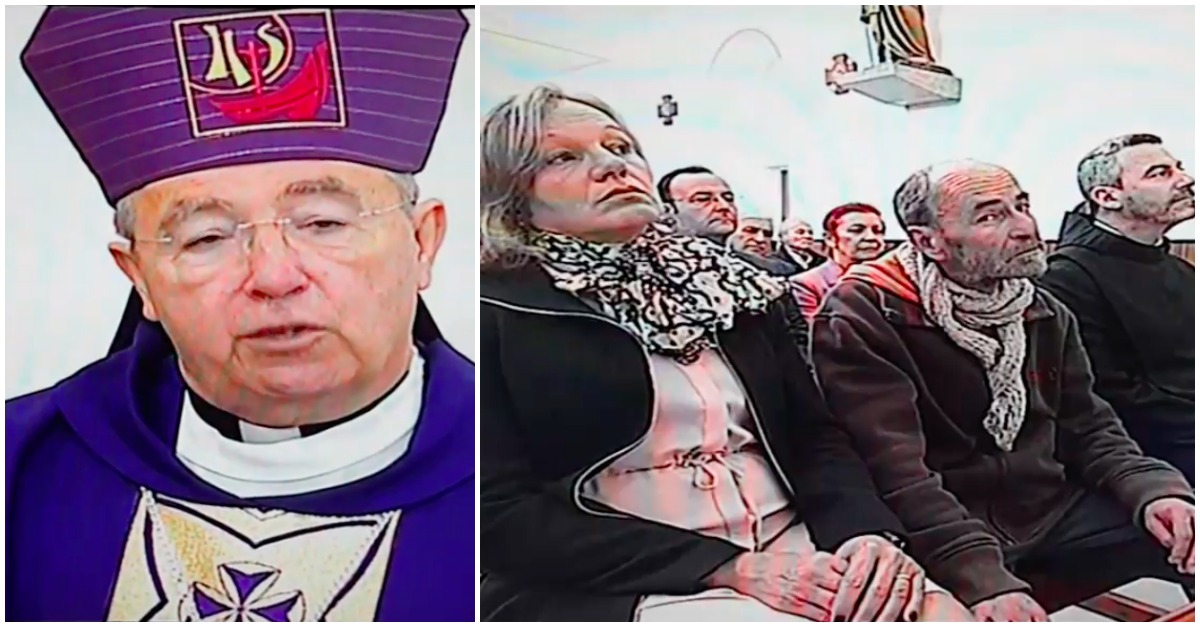 Mais um momento ÚNICO durante uma MISSA da TVI