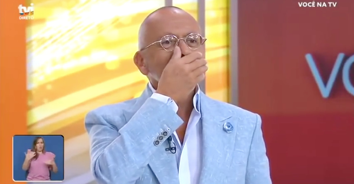 Manuel Luís Goucha comete gafe engraçada em direto
