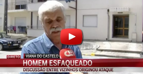O testemunho de António Dionísio sobre a discussão entre vizinhos que terminou à facada