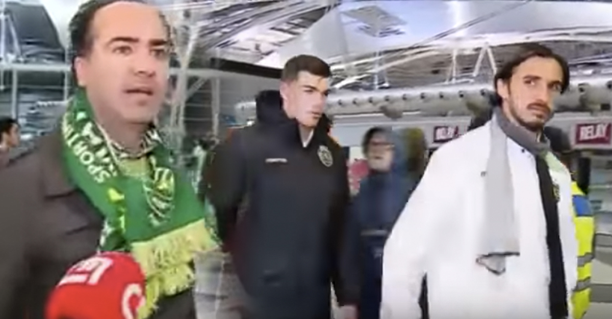 Adepto do Sporting indignado, dá recado na cara da equipa