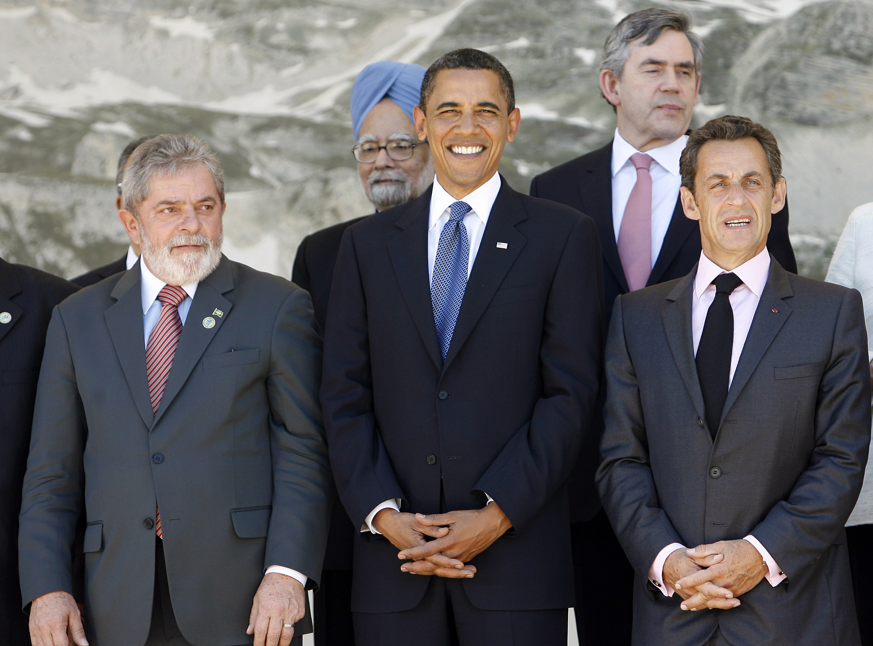 Diferença entre Obama e Gordon Brown