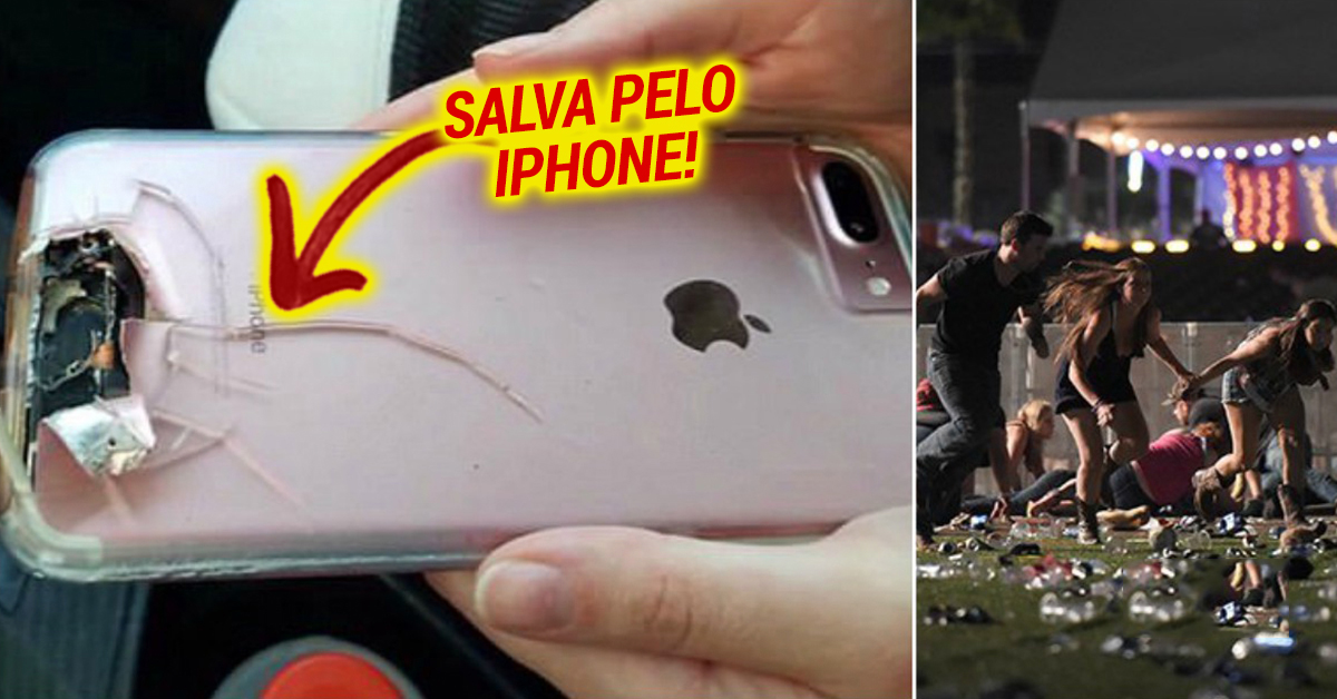 iPhone salva mulher da morte no tiroteio de Las Vegas
