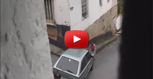 Como NÃO empurrar um carro.