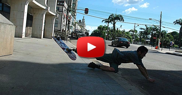 Queda de Skate