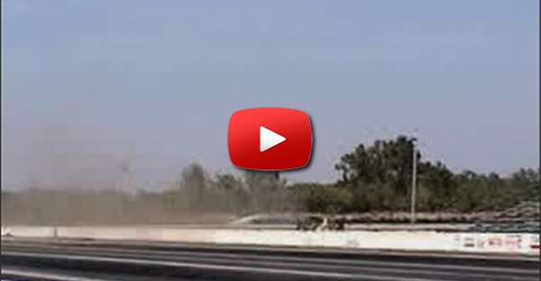 Acidente corrida drag
