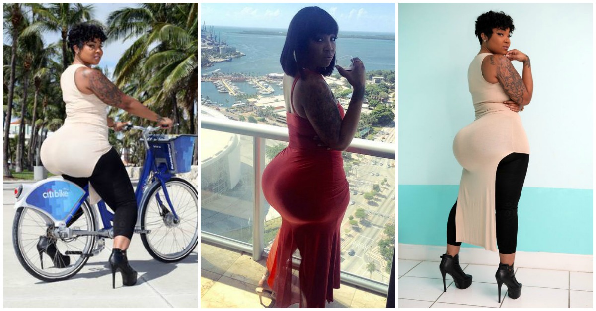 Courtney Barnes tem 32 anos e um rabo que mede 1,5 metros