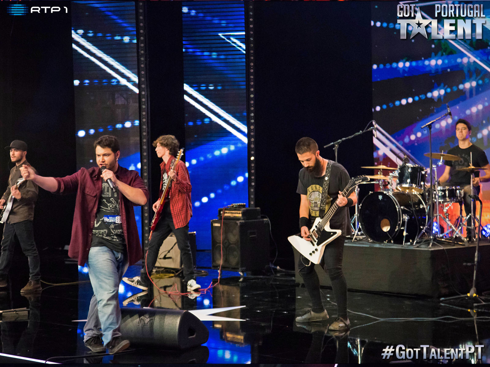 Cruzados, a banda que encheu o palco do Got Talent Portugal com rock em português