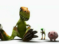 Dinossauro engracado