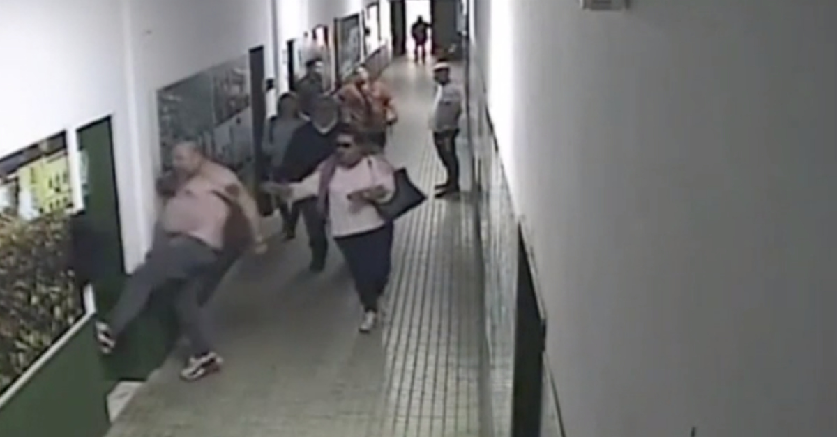 Vídeo mostra o momento em que empresário destruiu as instalações do V. Setúbal