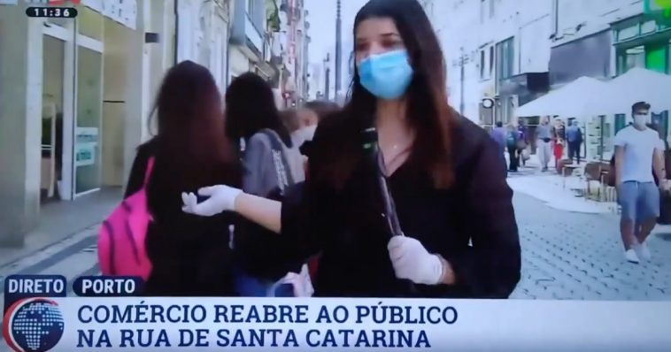 Pessoas do Norte recusam falar com a TVI durante entrevista de rua