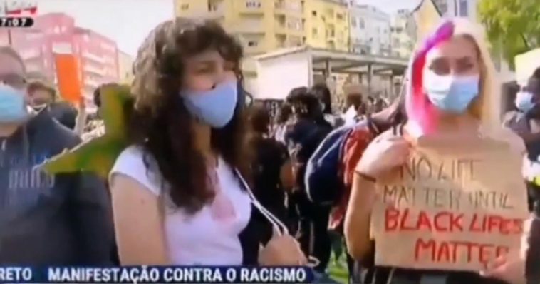 Constrangedor: Jovens não sabem porque é que estão na manifestação contra o racismo