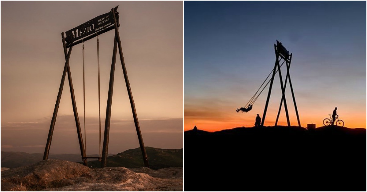 Foi inaugurado o maior baloiço do país com vista para o Parque Nacional Peneda-Gerês