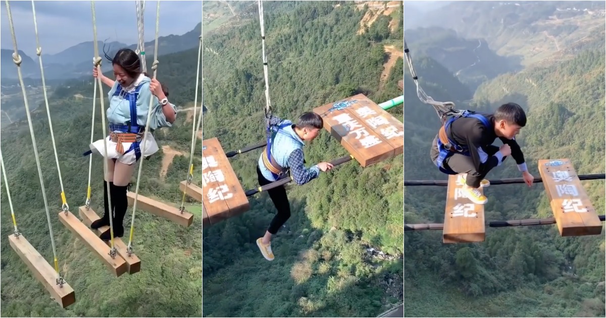 Turismo não recomendado para quem sofre de vertigens